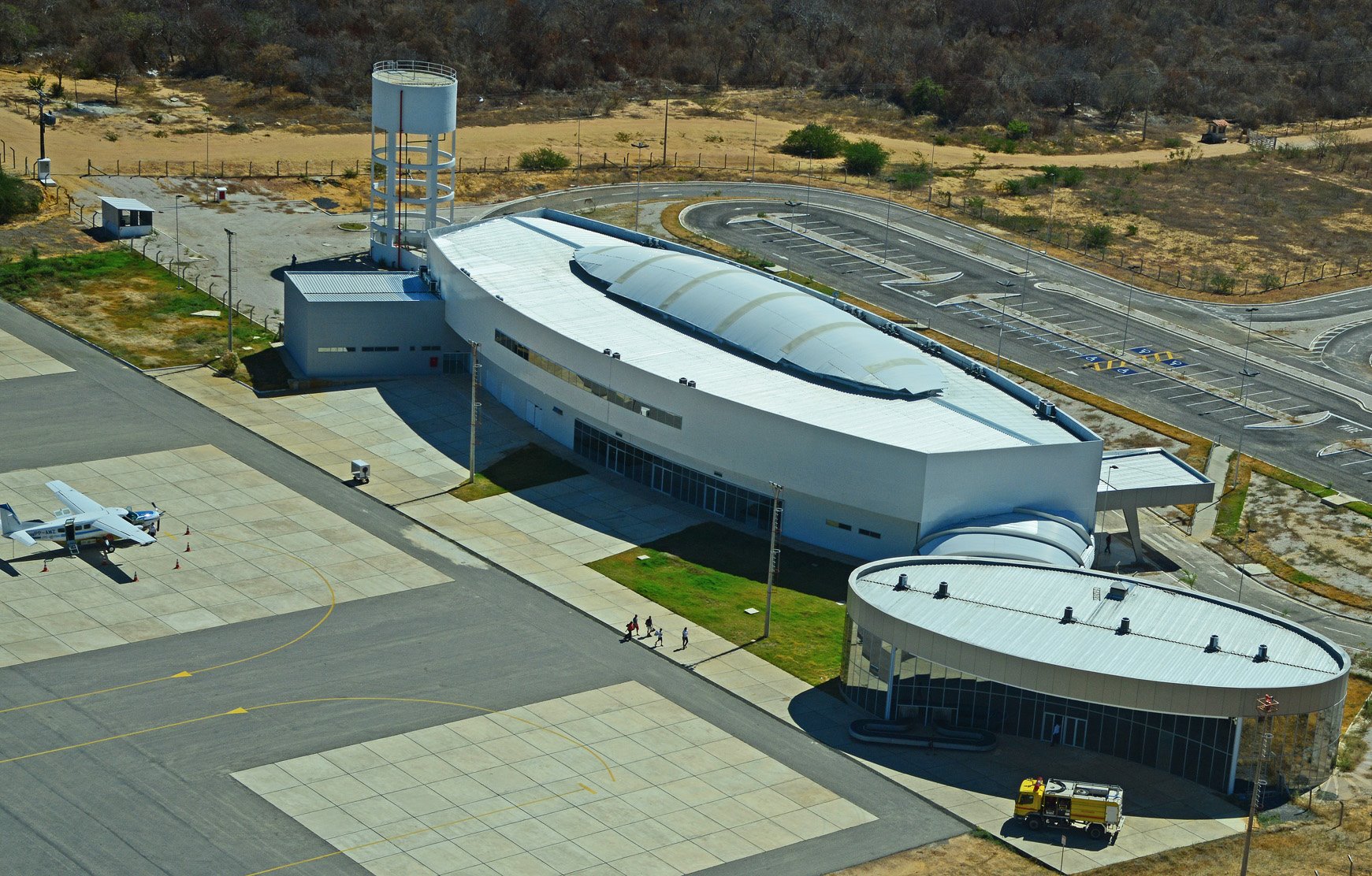 Aeroporto Serra da Capivara em funcionamento